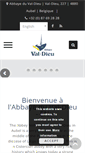 Mobile Screenshot of abbaye-du-val-dieu.be